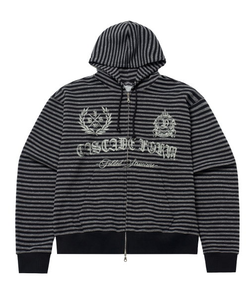 IDWS(アイドンワナセル)の「Proto Stripe Hoodie Zip Up Black(パーカー・レディース・その他・1/2/0)」の19枚目の写真