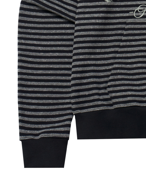 IDWS(アイドンワナセル)の「Proto Stripe Hoodie Zip Up Black(パーカー・レディース・その他・1/2/0)」の14枚目の写真