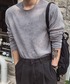 NOWLE（ノウル）の「【NOWLE】カットオフエッジ 凹凸テクスチャー リラックスフィット カットソー（Tシャツ/カットソー・MEDIUM）」