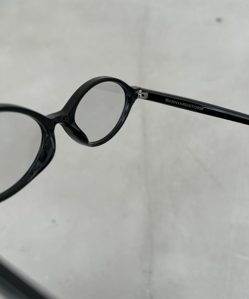 BARNYARDSTORM（バンヤードストーム）の「BARNYARDSTORM / 調光オーバルグラス【『ネルソンさん』YouTubeご紹介アイテム】（メガネ・レディース・ブラック・FREE）」の15枚目の写真