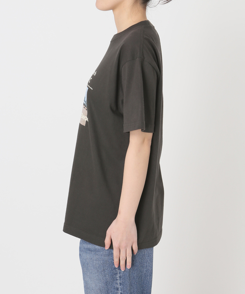 Spick & Span(スピックアンドスパン)の「ANGE IN DISGUISE/アンジ イン ディスガイズ Manhattan Beach Brooklyn(Tシャツ/カットソー・レディース・ホワイト/ブラック系その他・MEDIUM)」の12枚目の写真