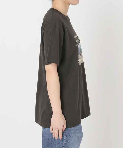 Spick & Span(スピックアンドスパン)の「ANGE IN DISGUISE/アンジ イン ディスガイズ Manhattan Beach Brooklyn(Tシャツ/カットソー・レディース・ホワイト/ブラック系その他・MEDIUM)」の14枚目の写真