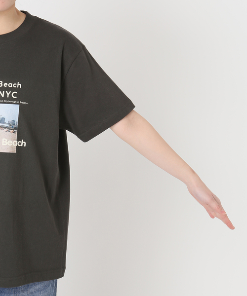 Spick & Span(スピックアンドスパン)の「ANGE IN DISGUISE/アンジ イン ディスガイズ Manhattan Beach Brooklyn(Tシャツ/カットソー・レディース・ホワイト/ブラック系その他・MEDIUM)」の15枚目の写真