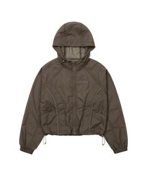 WELLBEING EXPRESS（ウェルビーイングエクスプレス）の「Ripstop Crop Windbreaker Brown（ナイロンジャケット）」