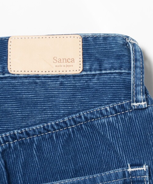 BEAMS BOY(ビームスボーイ)の「Sanca / インディゴ コーデュロイ 5ポケット(デニムパンツ・レディース・インディゴブルー・0)」の7枚目の写真