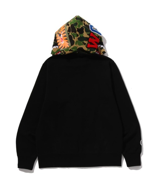 A BATHING APE（アベイシングエイプ）の「ABC CAMO SHARK FULL ZIP HOODIE（パーカー・メンズ・ブラック/グレー/レッド・LARGE/XX-LARGE/SMALL/X-LARGE/MEDIUM）」の7枚目の写真