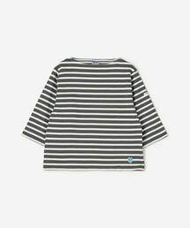 ORCIVAL（オーシバル）の「ORCIVAL | コットンロード ショートスリーブ ボートネックバスクシャツ WOMEN（Tシャツ/カットソー）」