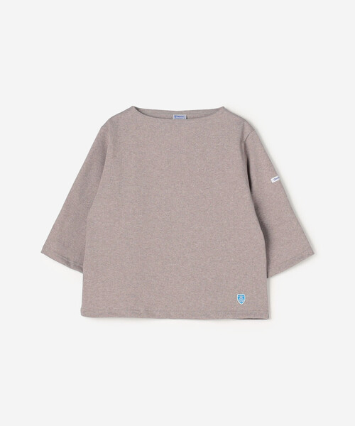 ORCIVAL（オーシバル）の「ORCIVAL | コットンロード ショートスリーブ ボートネックバスクシャツ WOMEN（Tシャツ/カットソー・レディース・ホワイト/ブルー系その他/グレー系その他/ブラウン系その他/イエロー系その他/ピンク系その他/ブルー系その他2・1/2）」の4枚目の写真