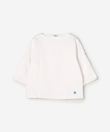 ORCIVAL（オーシバル）の「ORCIVAL | コットンロード ショートスリーブ ボートネックバスクシャツ WOMEN（Tシャツ/カットソー）」