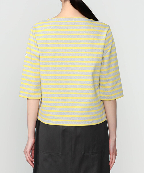 ORCIVAL（オーシバル）の「ORCIVAL | コットンロード ショートスリーブ ボートネックバスクシャツ WOMEN（Tシャツ/カットソー・レディース・ホワイト/ブルー系その他/グレー系その他/ブラウン系その他/イエロー系その他/ピンク系その他/ブルー系その他2・1/2）」の21枚目の写真