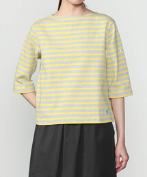 WOMEN【ORCIVAL for BIOTOP】basque shirt cropped（Tシャツ