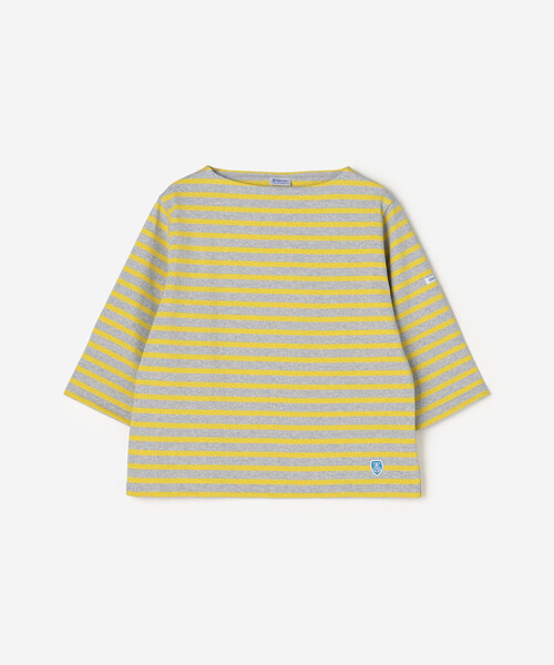 ORCIVAL（オーシバル）の「ORCIVAL | コットンロード ショートスリーブ ボートネックバスクシャツ WOMEN（Tシャツ/カットソー・レディース・ホワイト/ブルー系その他/グレー系その他/ブラウン系その他/イエロー系その他/ピンク系その他/ブルー系その他2・1/2）」の8枚目の写真