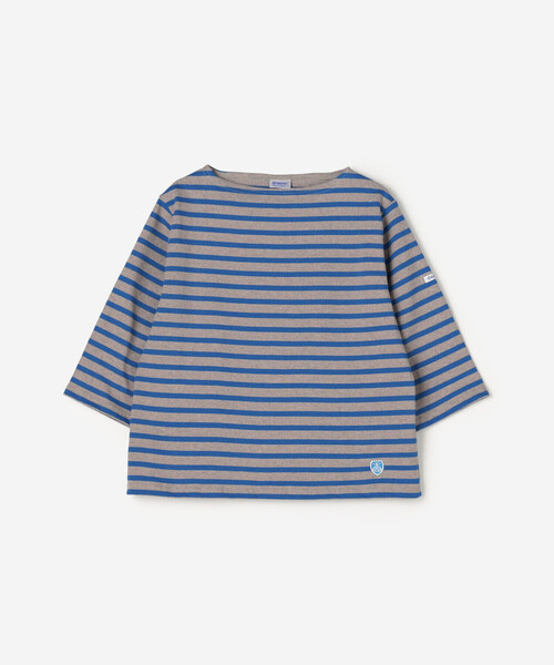 ORCIVAL（オーシバル）の「ORCIVAL | コットンロード ショートスリーブ ボートネックバスクシャツ WOMEN（Tシャツ/カットソー・レディース・ホワイト/ブルー系その他/グレー系その他/ブラウン系その他/イエロー系その他/ピンク系その他/ブルー系その他2・1/2）」の10枚目の写真