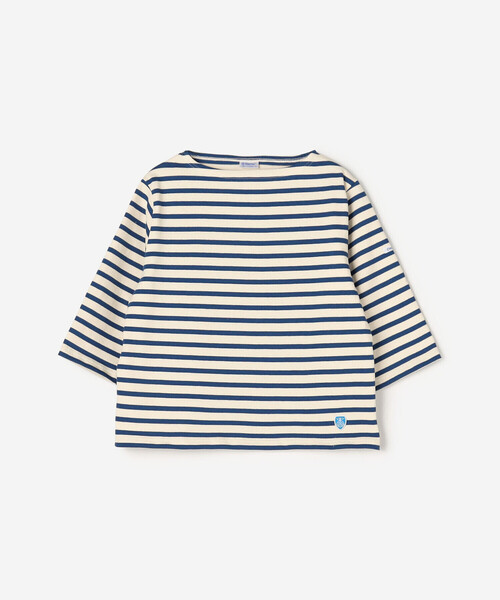 ORCIVAL（オーシバル）の「ORCIVAL | コットンロード ショートスリーブ ボートネックバスクシャツ WOMEN（Tシャツ/カットソー・レディース・ホワイト/ブルー系その他/グレー系その他/ブラウン系その他/イエロー系その他/ピンク系その他/ブルー系その他2・1/2）」の11枚目の写真
