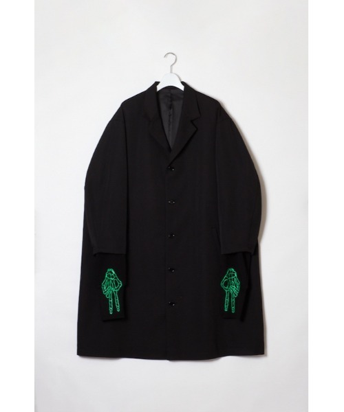 DISCOVERED（ディスカバード）の「DISCOVERED LAYERED JKT COAT（その他アウター・メンズ・ベージュ/ブラック・3/1）」の2枚目の写真