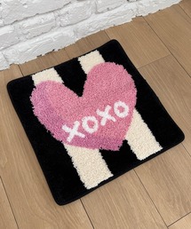 kutir（クティール）の「kutirlune／ハートデザインラグマット（ラグ/マット）」