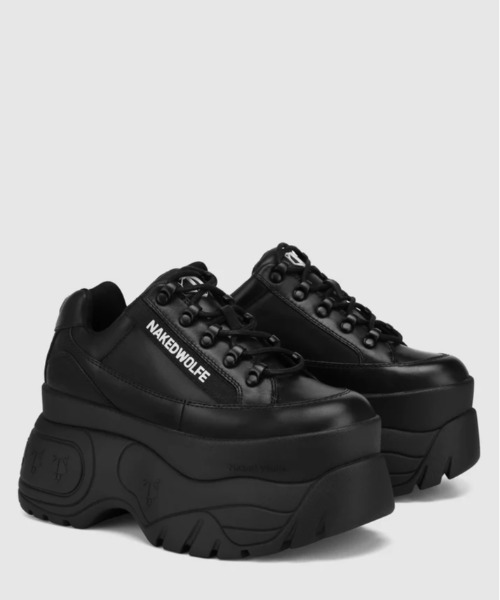 NakedWolfe（ネイキッドウルフ）の「NakedWolfe/ネイキッドウルフ/SPRINTER（スニーカー・レディース・ブラック/ホワイト・37/36/40/39/38）」の11枚目の写真