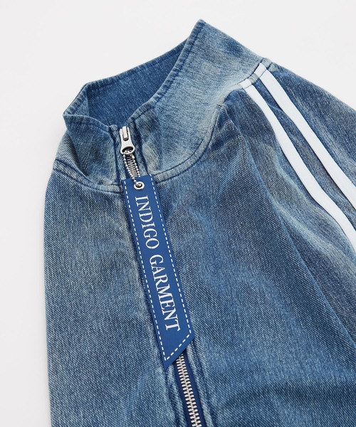 improves(インプローブス)の「カットデニム サイドライン トラックジャケット(ジャージ・メンズ・ネイビー/ブルー・LARGE/MEDIUM)」の18枚目の写真