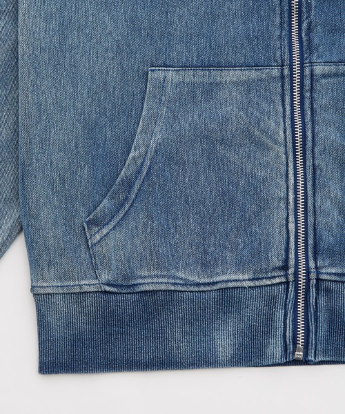 improves(インプローブス)の「カットデニム サイドライン トラックジャケット(ジャージ・メンズ・ネイビー/ブルー・LARGE/MEDIUM)」の19枚目の写真