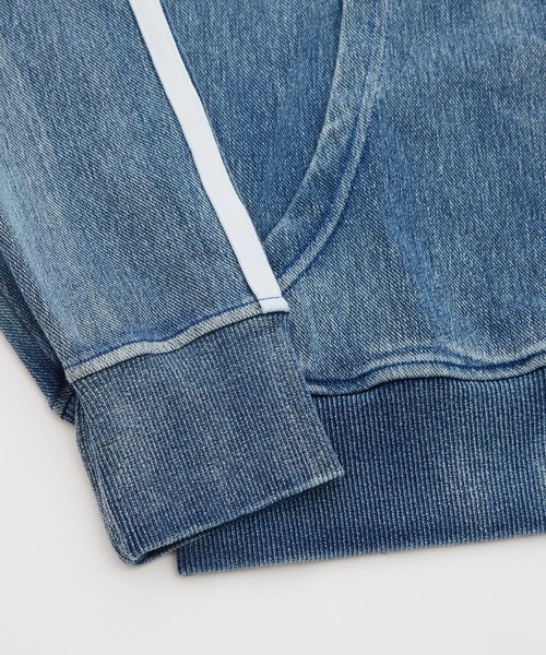 improves(インプローブス)の「カットデニム サイドライン トラックジャケット(ジャージ・メンズ・ネイビー/ブルー・LARGE/MEDIUM)」の20枚目の写真