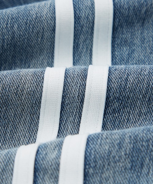 improves(インプローブス)の「カットデニム サイドライン トラックジャケット(ジャージ・メンズ・ネイビー/ブルー・LARGE/MEDIUM)」の3枚目の写真