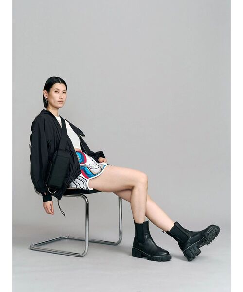 SUN CUT GATHER BLOUSON / サンカットギャザーブルゾン（ナイロン