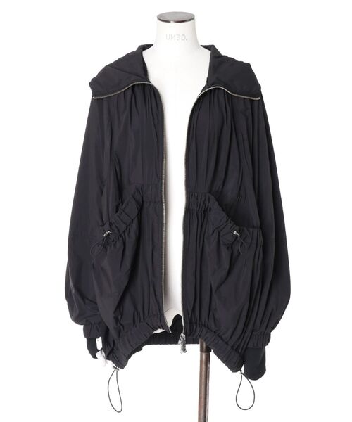 SUN CUT GATHER BLOUSON / サンカットギャザーブルゾン（ナイロン