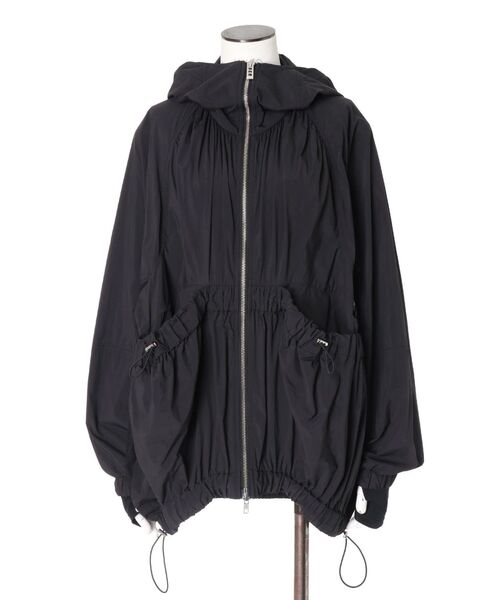 SUN CUT GATHER BLOUSON / サンカットギャザーブルゾン（ナイロン