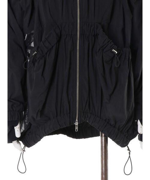 SUN CUT GATHER BLOUSON / サンカットギャザーブルゾン（ナイロン