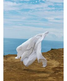 UN3D.（アンスリード）の「SUN CUT GATHER BLOUSON / サンカットギャザーブルゾン（ナイロンジャケット）」