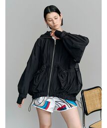SUN CUT GATHER BLOUSON / サンカットギャザーブルゾン