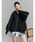UN3D.�i�A���X���[�h�j�́uSUN CUT GATHER BLOUSON / �T���J�b�g�M���U�[�u���]���i�i�C�����W���P�b�g�j�v�b�u���b�N