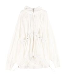 UN3D.（アンスリード）の「SUN CUT GATHER BLOUSON   サンカットギャザーブルゾン（ナイロンジャケット）」