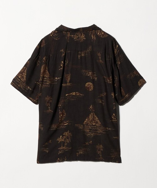 TWO PALMS(トゥーパームス)の「【別注】<TWO PALMS>VOLCANO オープンカラー シャツ(シャツ/ブラウス・メンズ・ダークブラウン・M/L)」の6枚目の写真