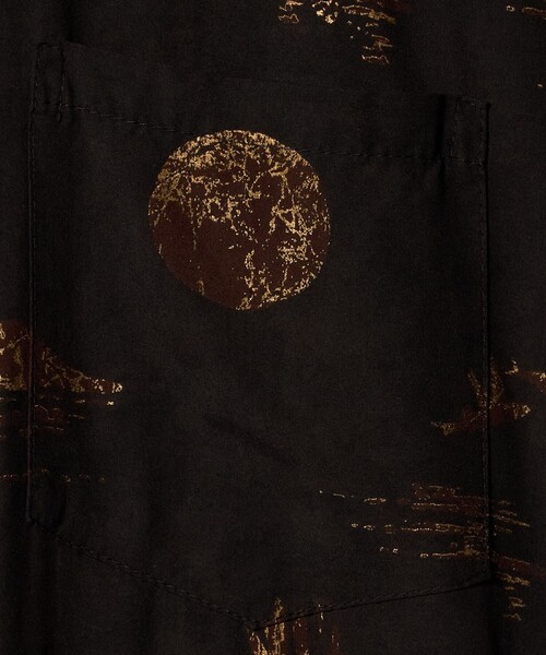 TWO PALMS(トゥーパームス)の「【別注】<TWO PALMS>VOLCANO オープンカラー シャツ(シャツ/ブラウス・メンズ・ダークブラウン・M/L)」の9枚目の写真