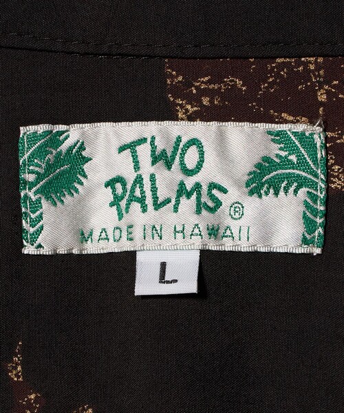 TWO PALMS(トゥーパームス)の「【別注】<TWO PALMS>VOLCANO オープンカラー シャツ(シャツ/ブラウス・メンズ・ダークブラウン・M/L)」の12枚目の写真