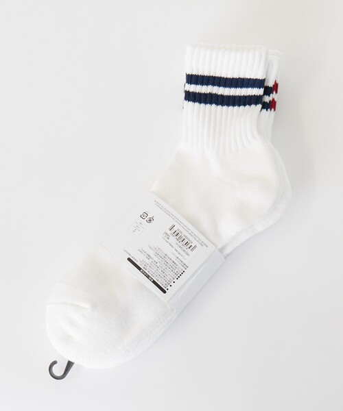 ABAHOUSE（アバハウス）の「FTL81662400､2500Q 3P2ﾗｲﾝ（ソックス/靴下・メンズ・ホワイト系その他2/ホワイト系その他・フリー）」の11枚目の写真