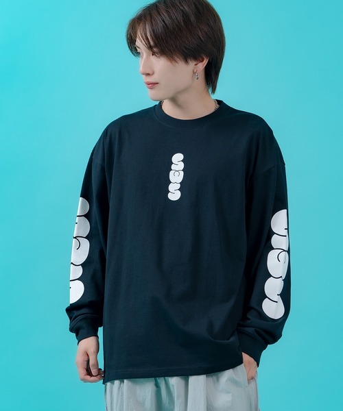 En serio TOKYO(エンソリオトーキョー)の「【SIDEWAYSTANCE】SWSアームロゴ長袖Tシャツ 70650(Tシャツ/カットソー・メンズ・ホワイト/ブラック/ダークブルー・SMALL/MEDIUM/X-LARGE/LARGE)」の16枚目の写真