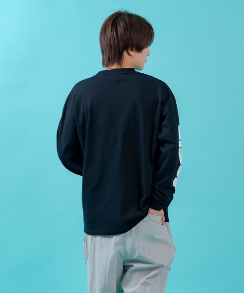 En serio TOKYO(エンソリオトーキョー)の「【SIDEWAYSTANCE】SWSアームロゴ長袖Tシャツ 70650(Tシャツ/カットソー・メンズ・ホワイト/ブラック/ダークブルー・SMALL/MEDIUM/X-LARGE/LARGE)」の18枚目の写真