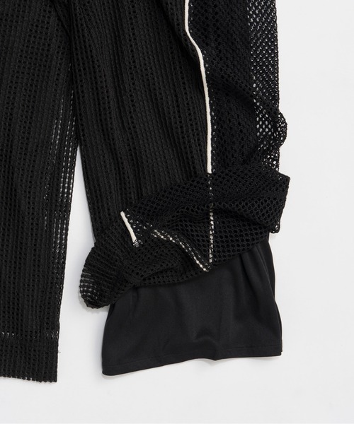 MAISON SPECIAL（メゾンスペシャル）の「Numbering Mesh Pants/ナンバリングメッシュパンツ（その他パンツ・レディース・ホワイト/ブルー/ブラック・36/38）」の20枚目の写真