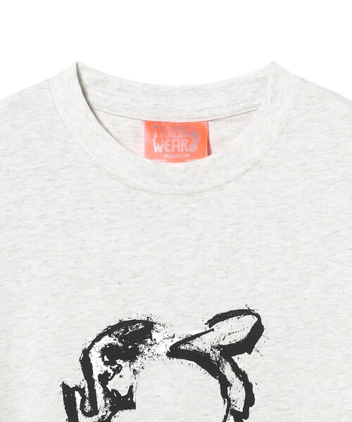 BEAMS T(ビームスティー)の「【別注】WGN / Ceiling T-shirt(Tシャツ/カットソー・メンズ・ライトグレー・L/M)」の3枚目の写真