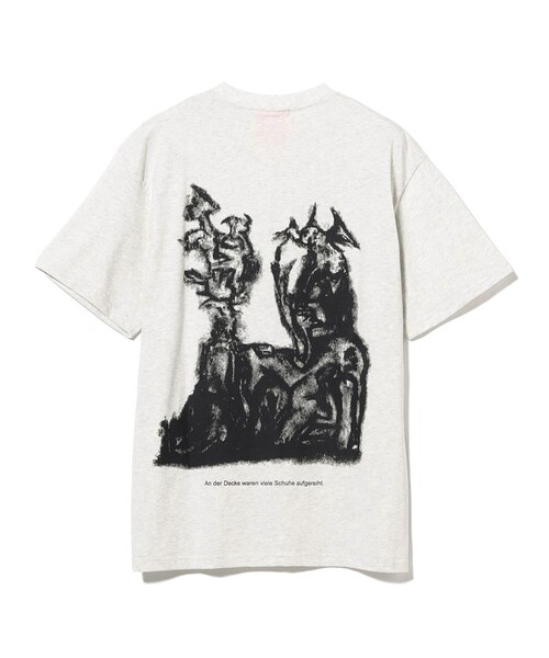 BEAMS T(ビームスティー)の「【別注】WGN / Ceiling T-shirt(Tシャツ/カットソー・メンズ・ライトグレー・L/M)」の5枚目の写真