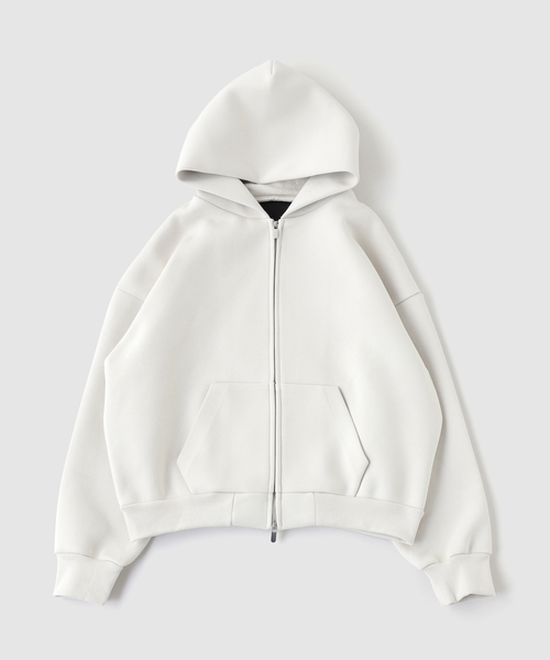 セブチ パーカー ホワイト SEVENTH / セブンス V2 ZIPPED HOODIE（パーカー）｜WISM（ウィズム