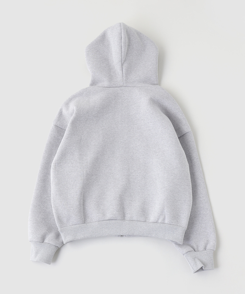 WISM(ウィズム)の「SEVENTH / セブンス V2 ZIPPED HOODIE(パーカー・メンズ・ブラック/ライトグレー/ホワイト系その他・MEDIUM/LARGE)」の8枚目の写真