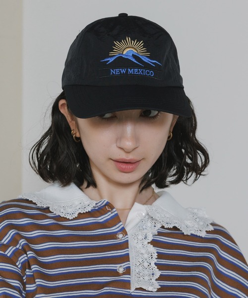 Chick(チック)の「Embroidered Logo, 6-Panel Low-Profile Cap / MEXICO ロゴ刺繍 6パネル ローキャップ 2026年 夏 夏服(キャップ・レディース・グリーン/ブラック・FREE)」の14枚目の写真