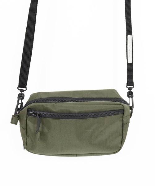 GLIMCLAP(グリムクラップ)の「mko13585- Nylon Fabric Compact Body Pack ボディパック(202-048-gls-cg)(ボディバッグ/ウエストポーチ・メンズ・ベージュ系その他/ネイビー/ブラック/カーキ・FREE)」の9枚目の写真