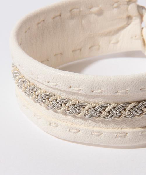 MARIA RUDMAN（マリア・ルドマン）の「MARIA RUDMAN / ＜Women's＞bc27 ブレスレット（ブレスレット・レディース・ブラウン系その他/ホワイト・ONE SIZE）」の4枚目の写真