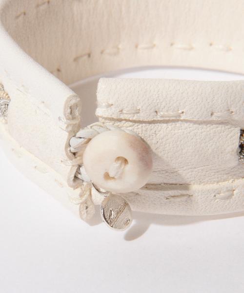 MARIA RUDMAN（マリア・ルドマン）の「MARIA RUDMAN / ＜Women's＞bc27 ブレスレット（ブレスレット・レディース・ブラウン系その他/ホワイト・ONE SIZE）」の5枚目の写真