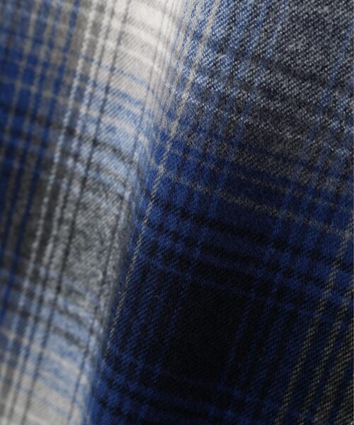 Schott(ショット)の「Schott/ショット/OMBRE CHECK FLANNEL SHIRT/オンブレ チェック フランネル シャツ(シャツ/ブラウス・メンズ・レッド/ブルー・2XL/XL/L/M)」の17枚目の写真