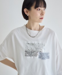 33℃ スパンコールキラキラTシャツ